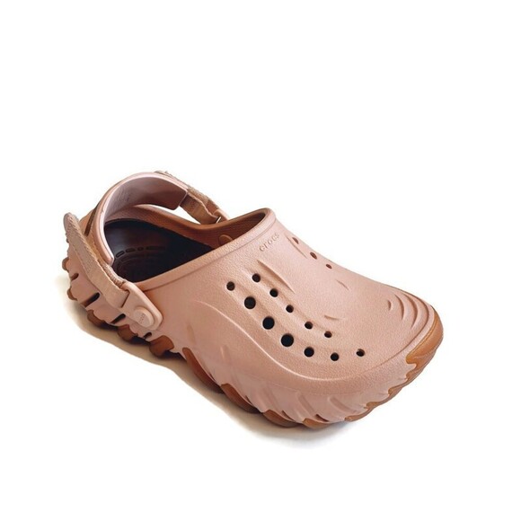 CROCS Other - CROCS Echo Gum Ro Clog Sandals Mens Size 5 Womens 7 Pink Caramel